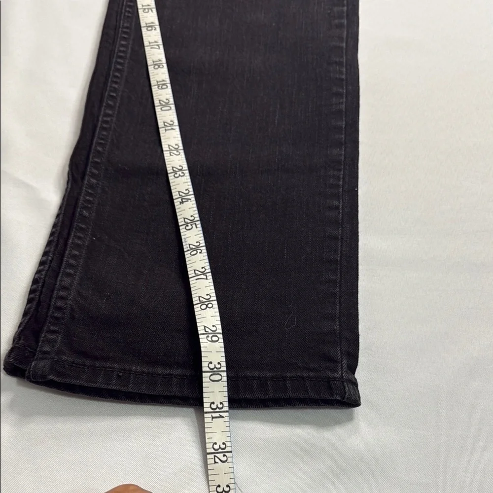 Levi's Men's Dark Black Straight Jeans